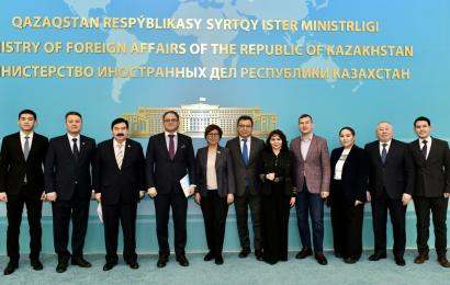 Chairman of the Board of the Center B.Sarsenbayev took part in the meeting of the Public Council on the activities  of the Ministry of Foreign Affairs of the Republic of Kazakhstan