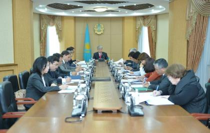 Working session on preparation for the XIII Secretariat of the V Congress of World and Traditional Religions conducted in Astana
