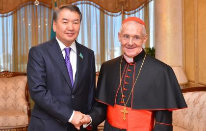 Kairat Mami meets President of Pontifical Council for interreligious dialogue