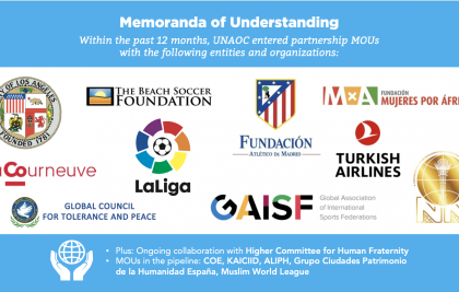 The annual meeting of the Group of Friends of the UN Alliance of Civilizations took place.