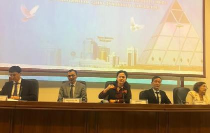 REPRESENTATIVES FROM THE INTERNATIONAL CENTER FOR INTERFAITH AND INTERRELIGIOUS DIALOGUE DELIVERED LECTURES